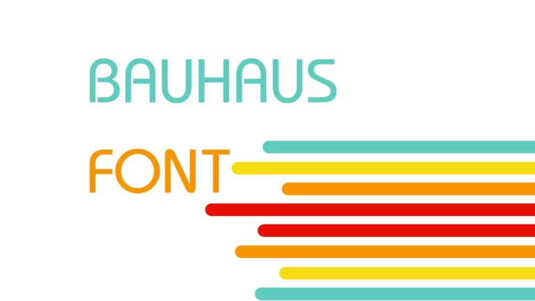 Bauhaus Font