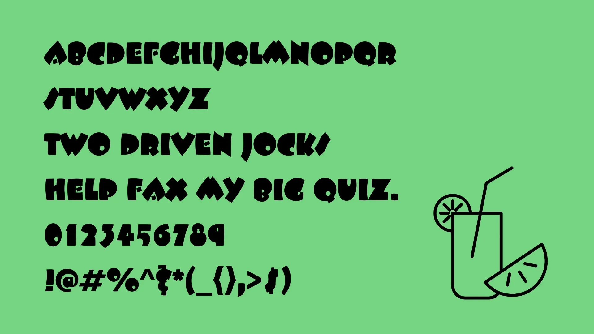 Beetlejuice Font