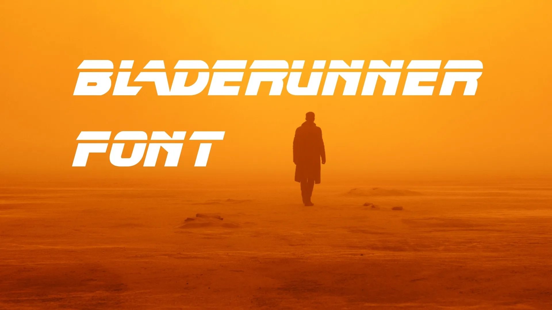 Blade Runner Font