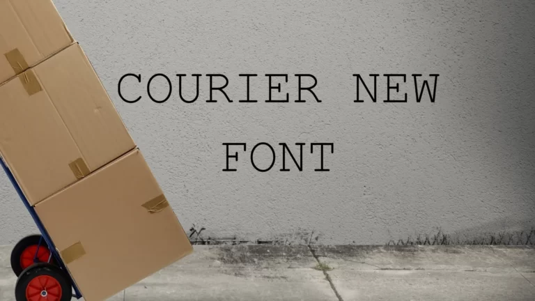 Courier New Font