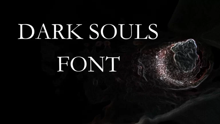 Dark Souls Font