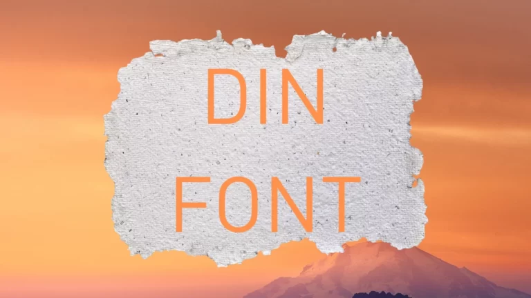 Din Font