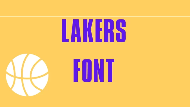 Lakers Font