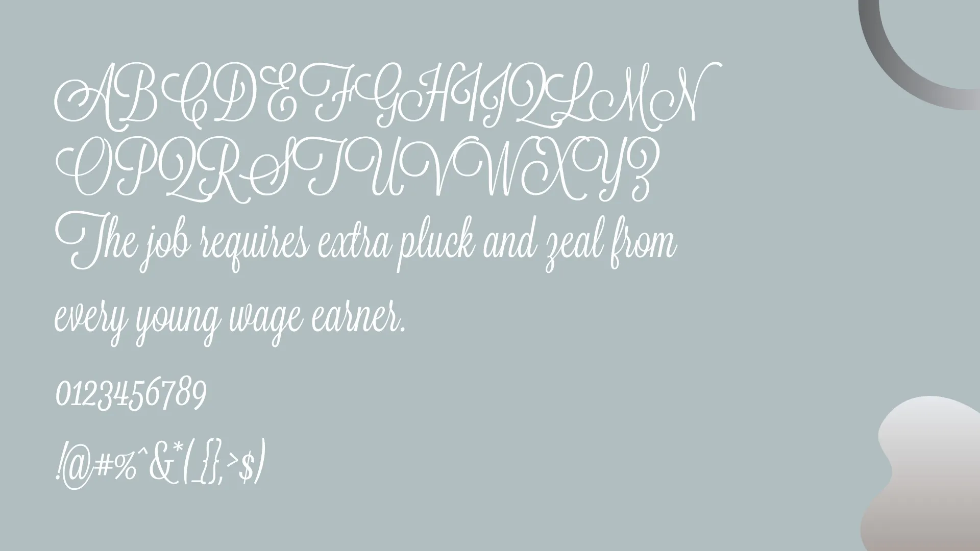 Lavanderia Font