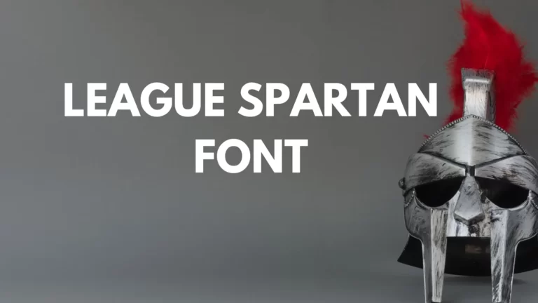 League Spartan Font