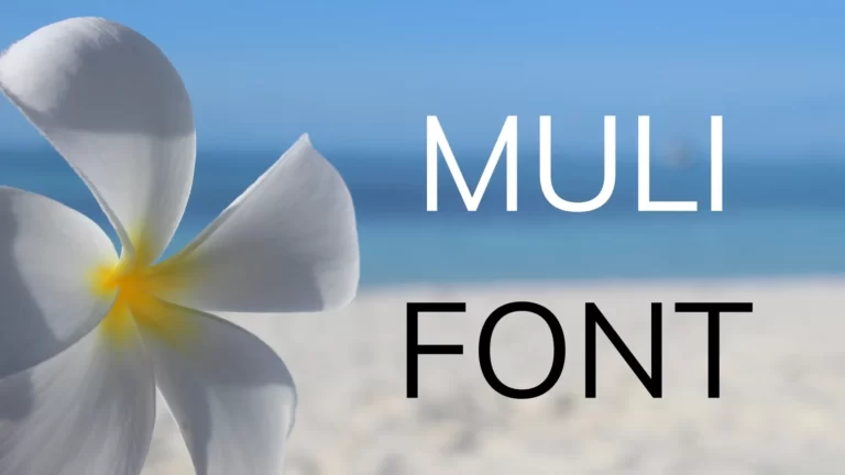 Muli Font
