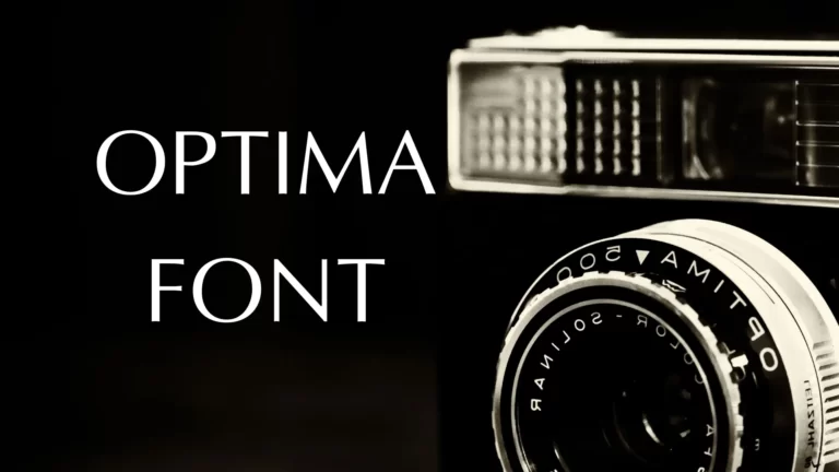 Optima Font