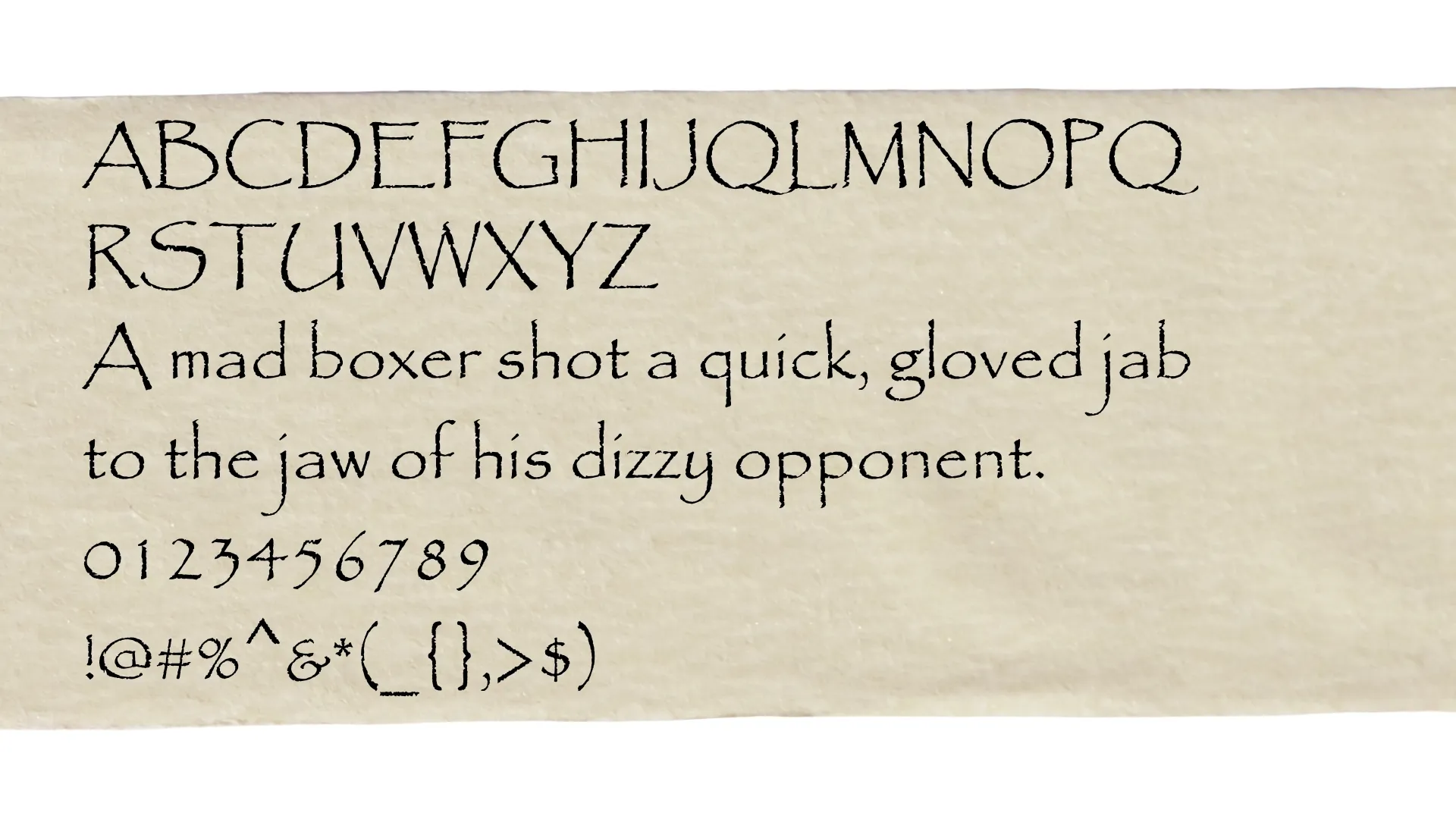 Papyrus Font