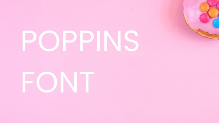 Poppins Font