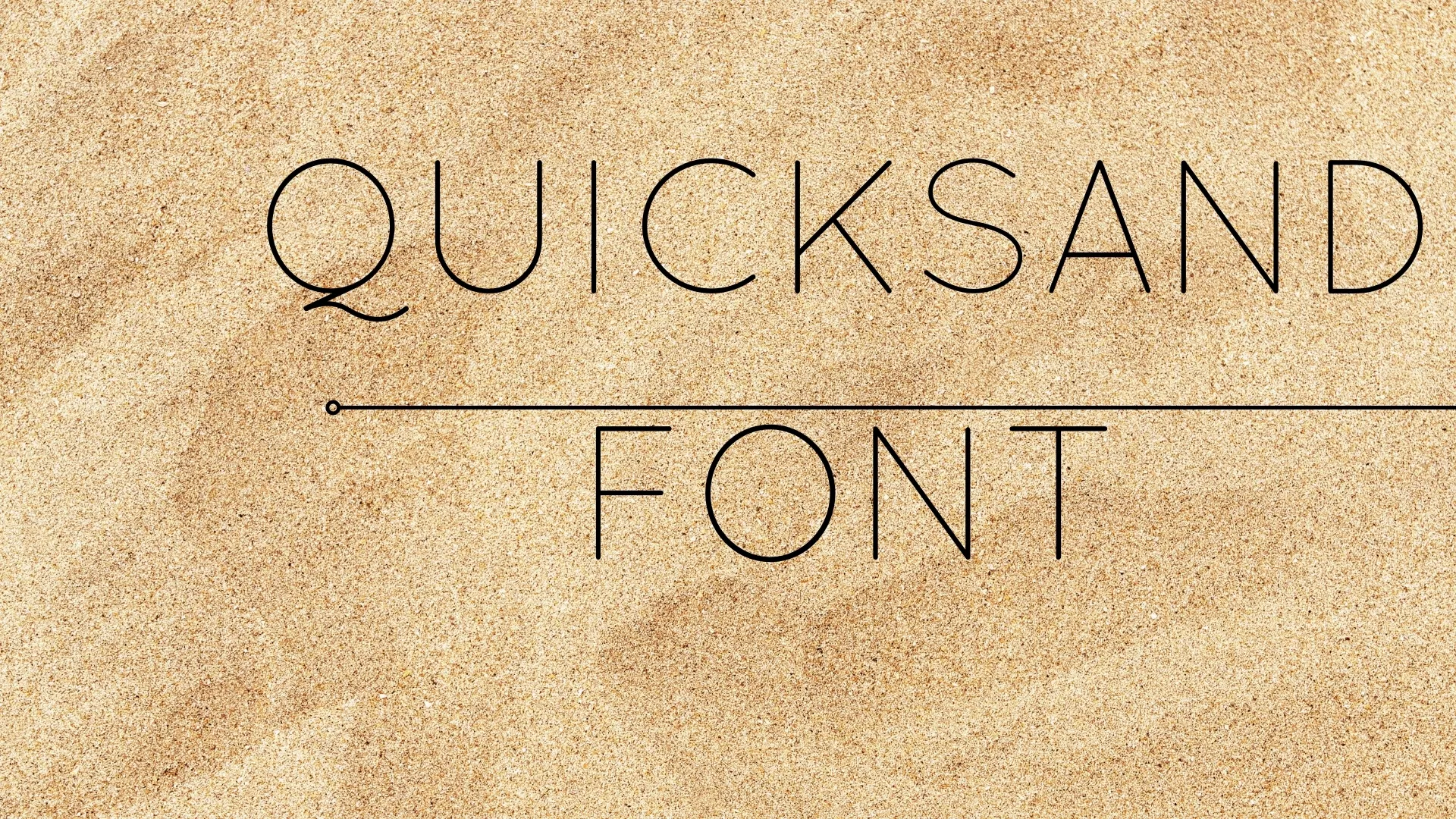 Quicksand Font