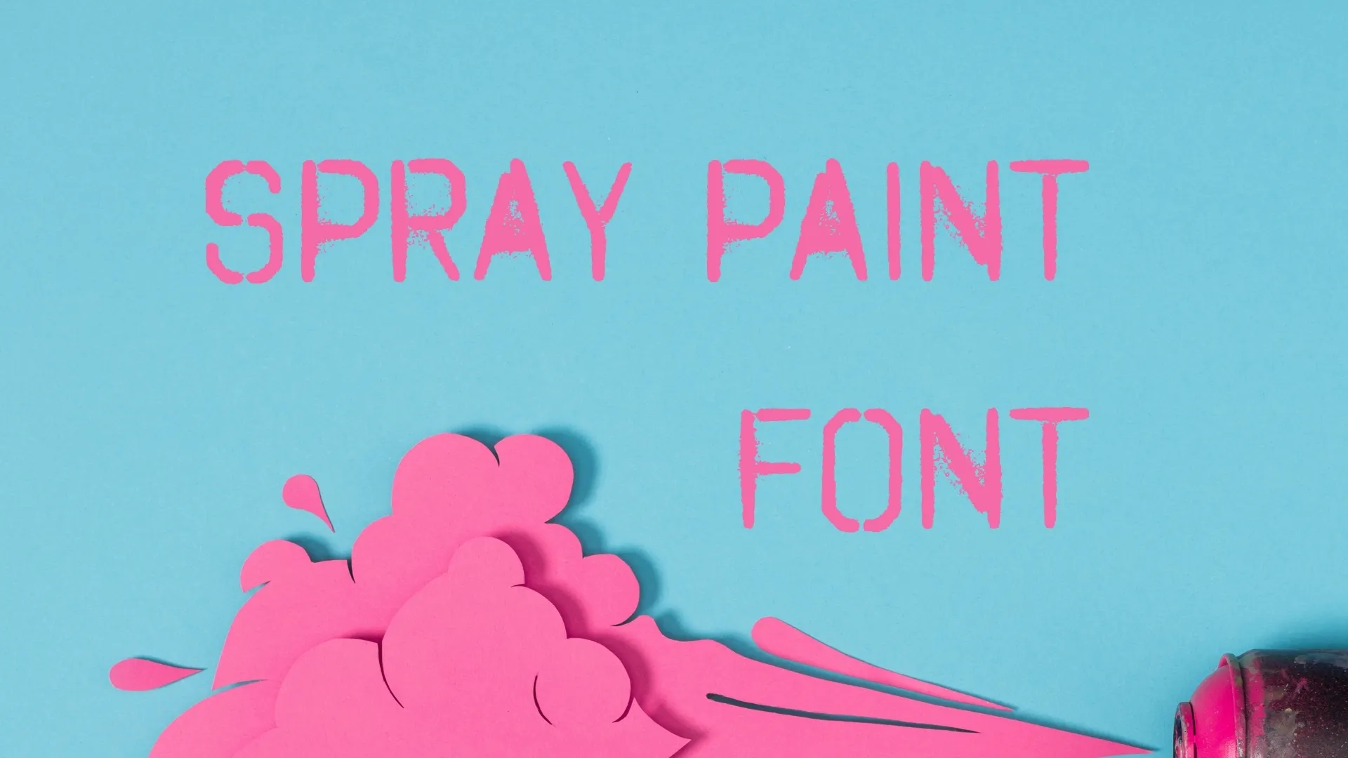 Spray Paint Font