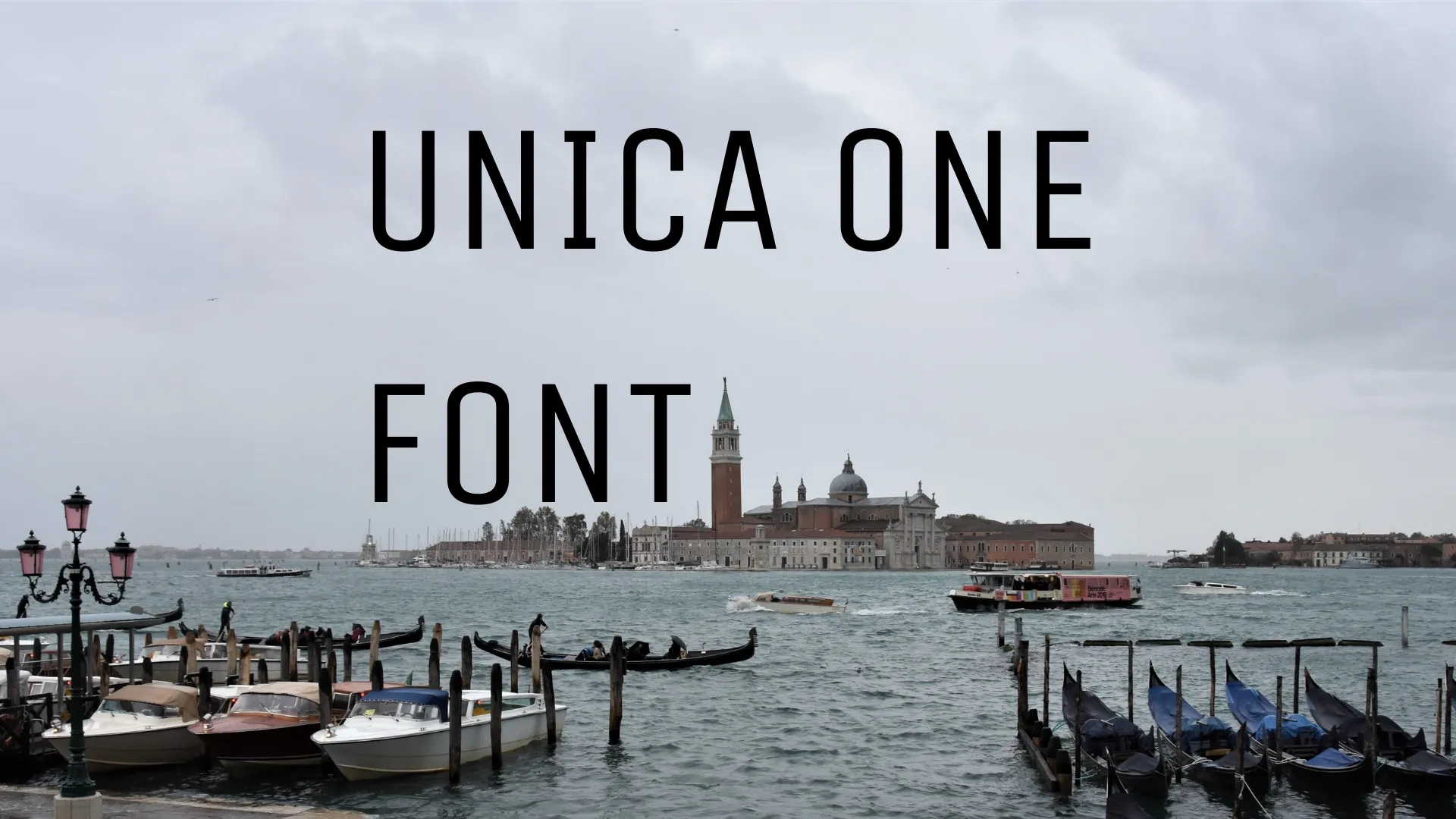 Unica One Font