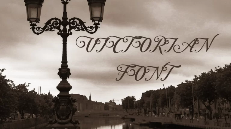 Victorian Font