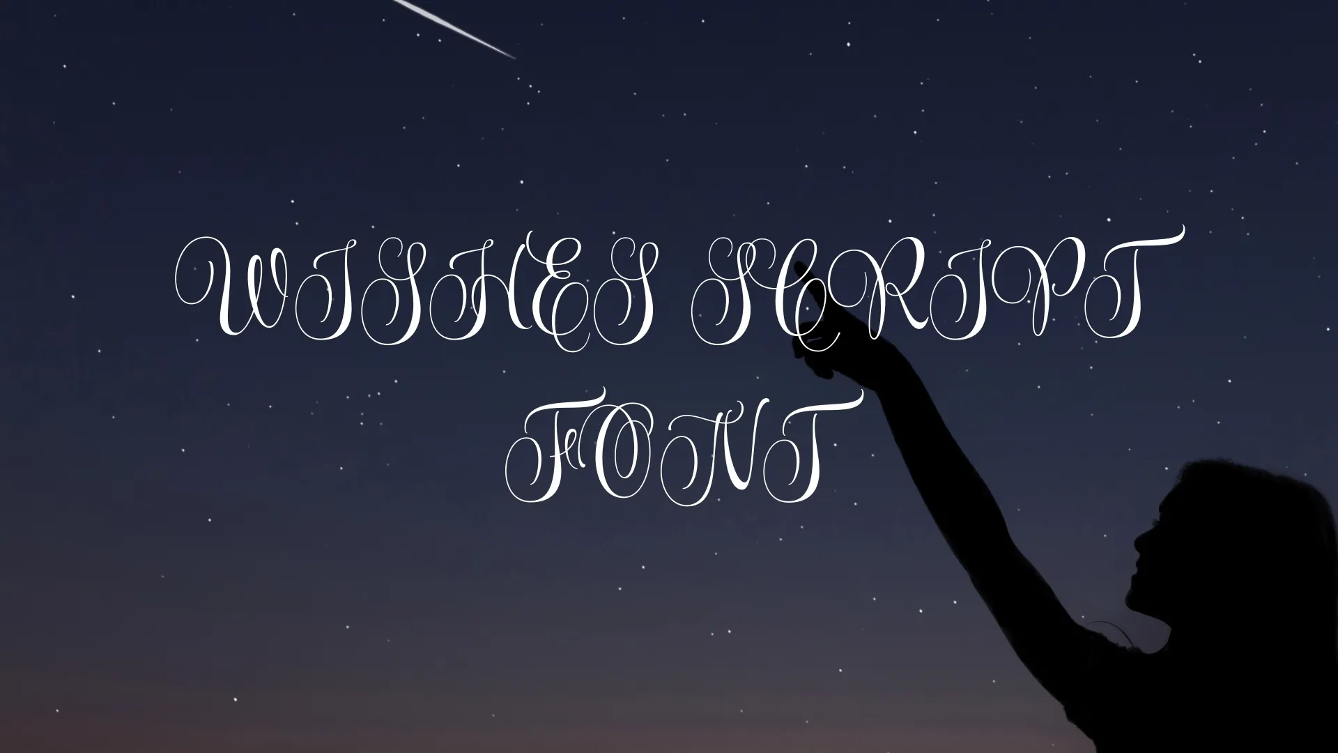 Wishes Script Font