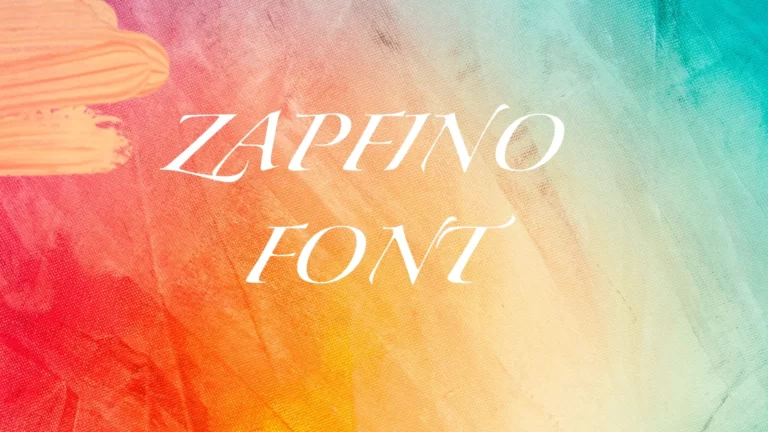 Zapfino Font