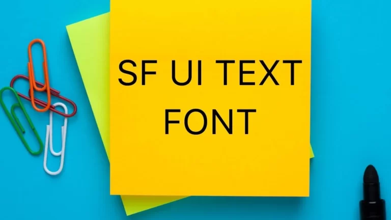Sfuitext Font