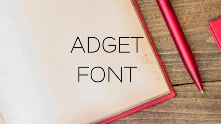 Adget Font