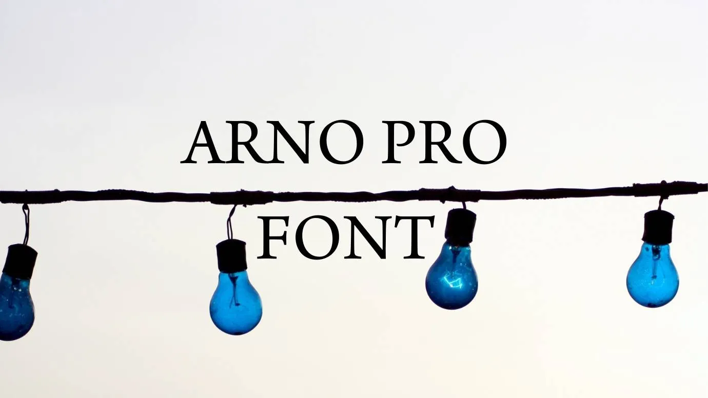 Arno Pro Font