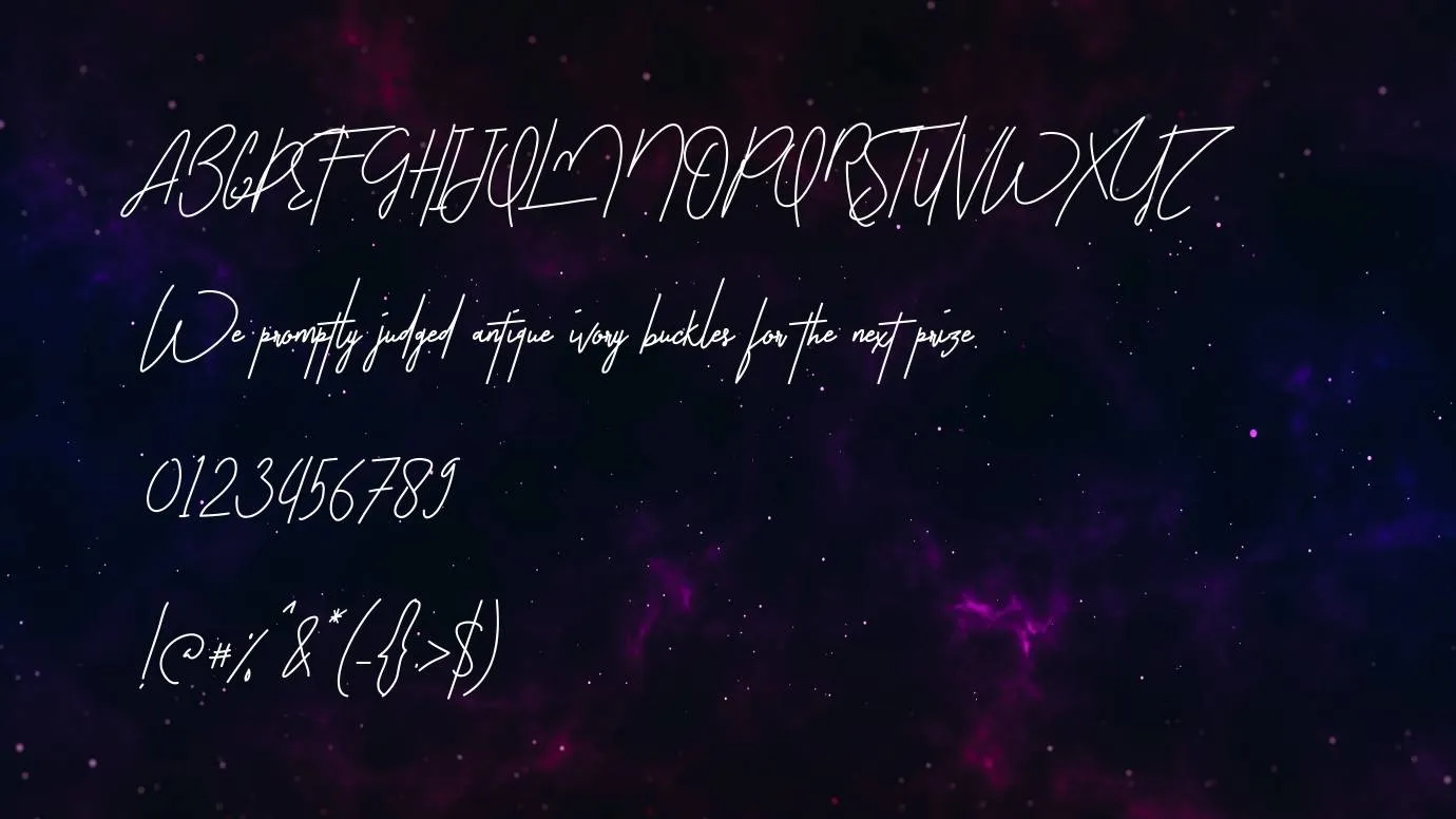 Astronout Signature Font