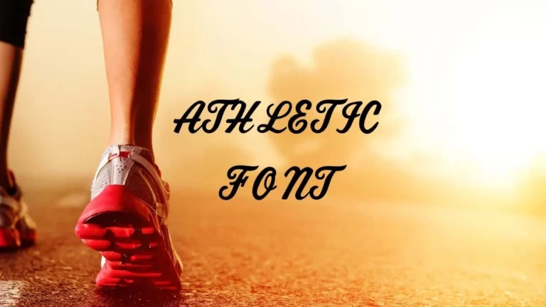 Athletic Font
