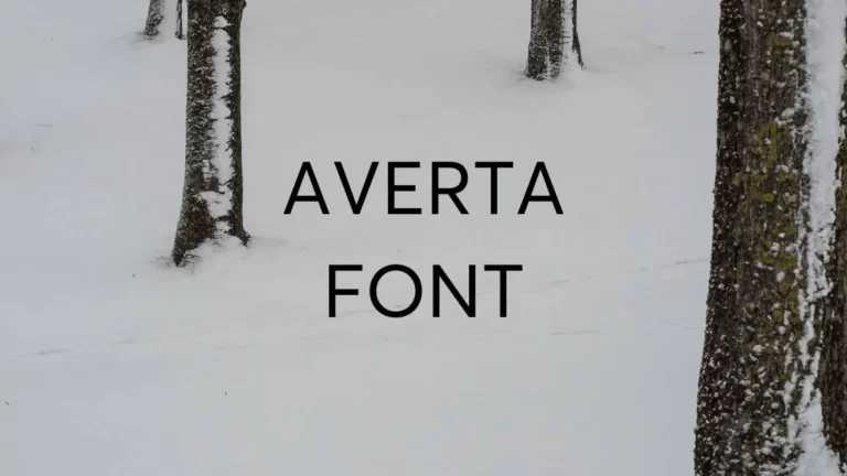 Averta Font