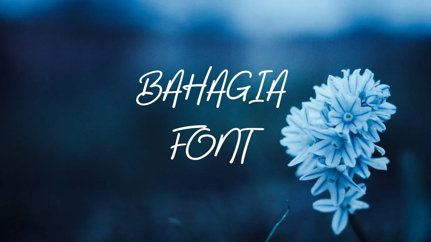 Bahagia Font