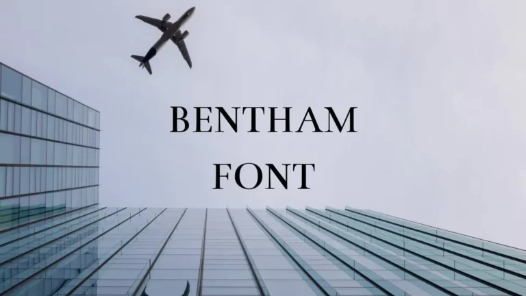 Bentham Font