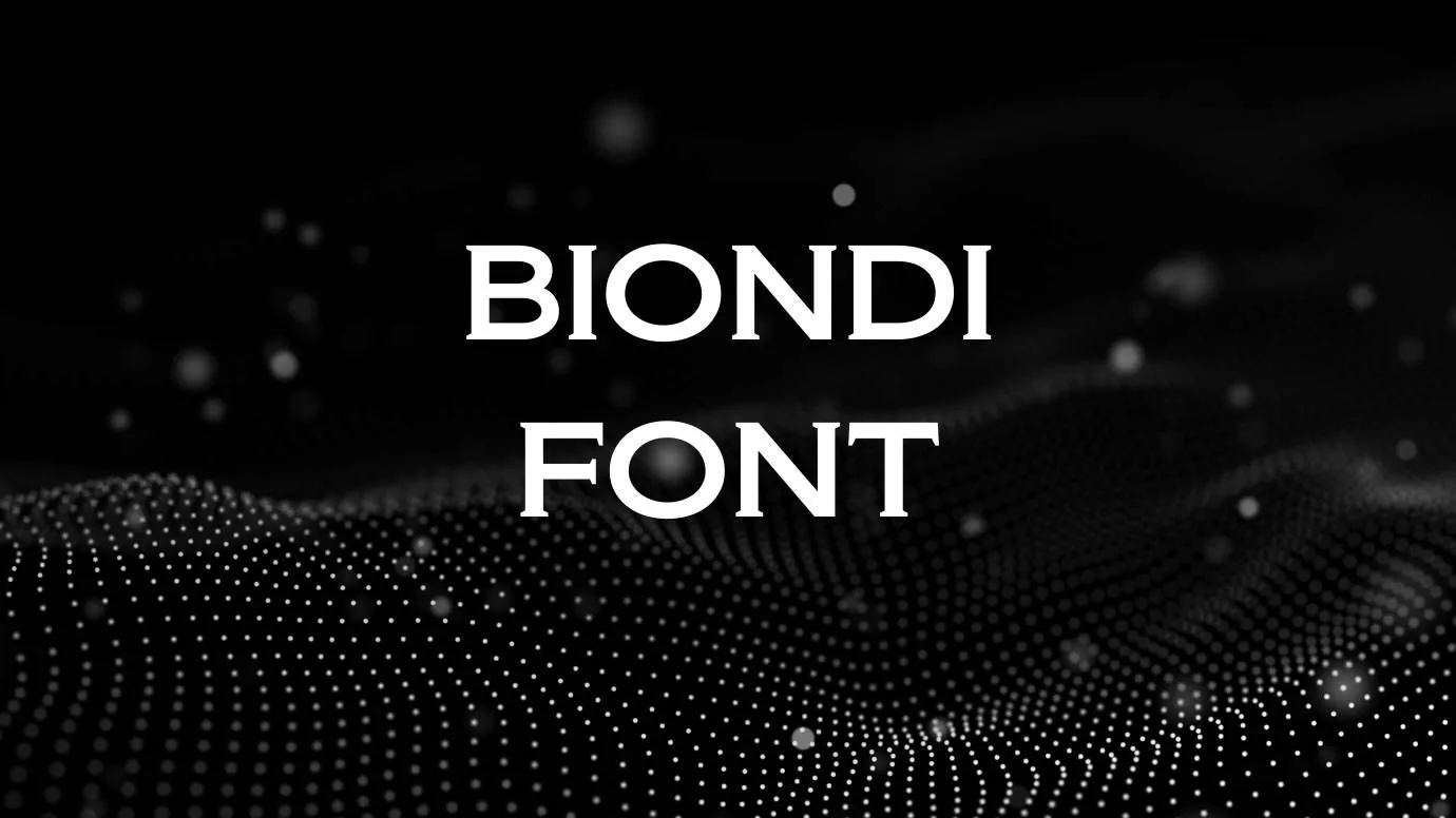 Biondi Font