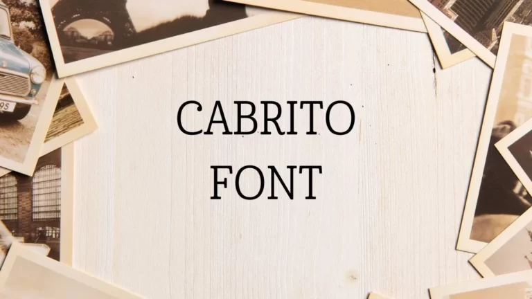 Cabrito Font