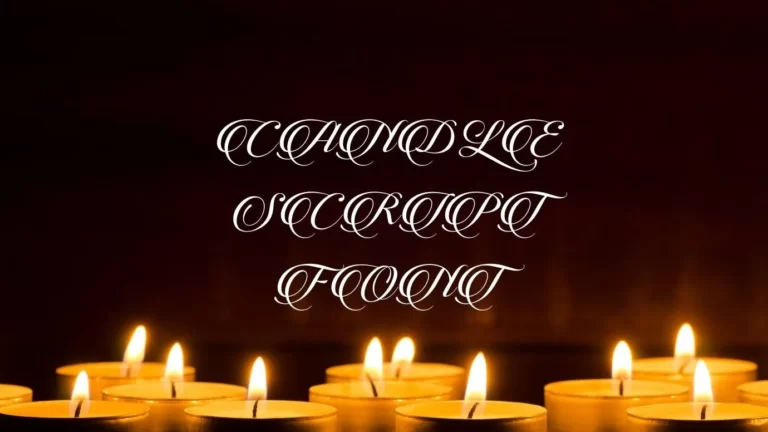 Candlescript Font