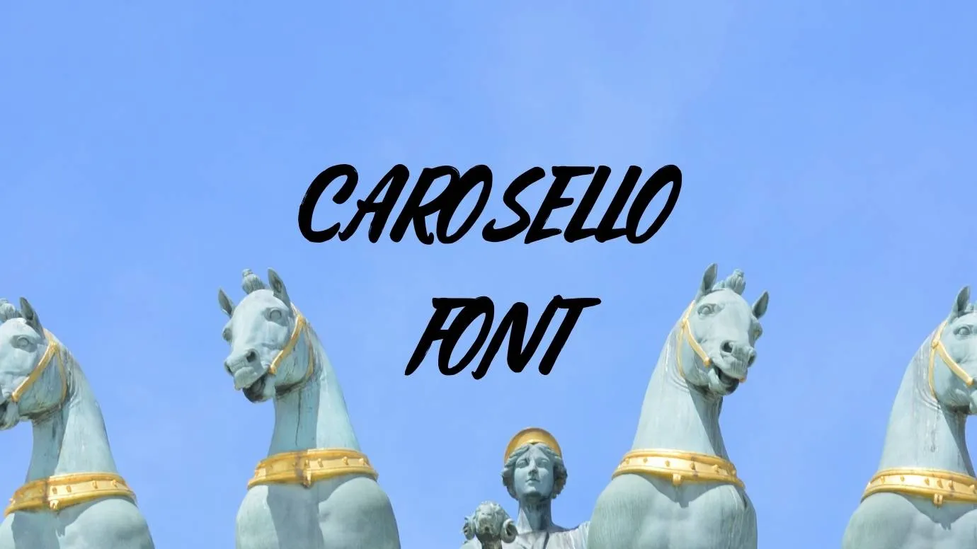 Carosello Font