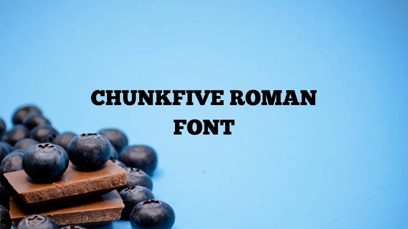 Chunkfive Roman Font