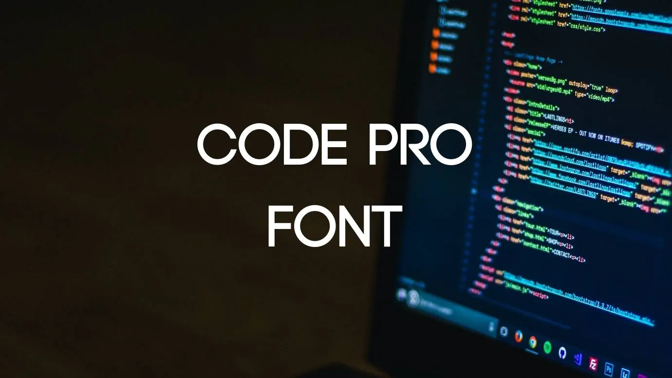 Code Pro Font