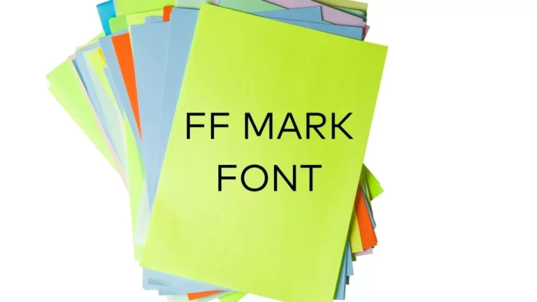 FF Mark Font