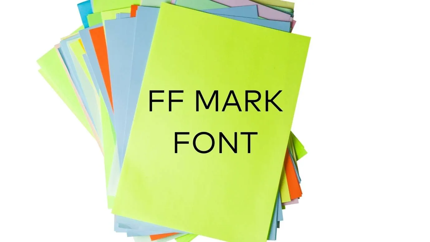 FF Mark Font