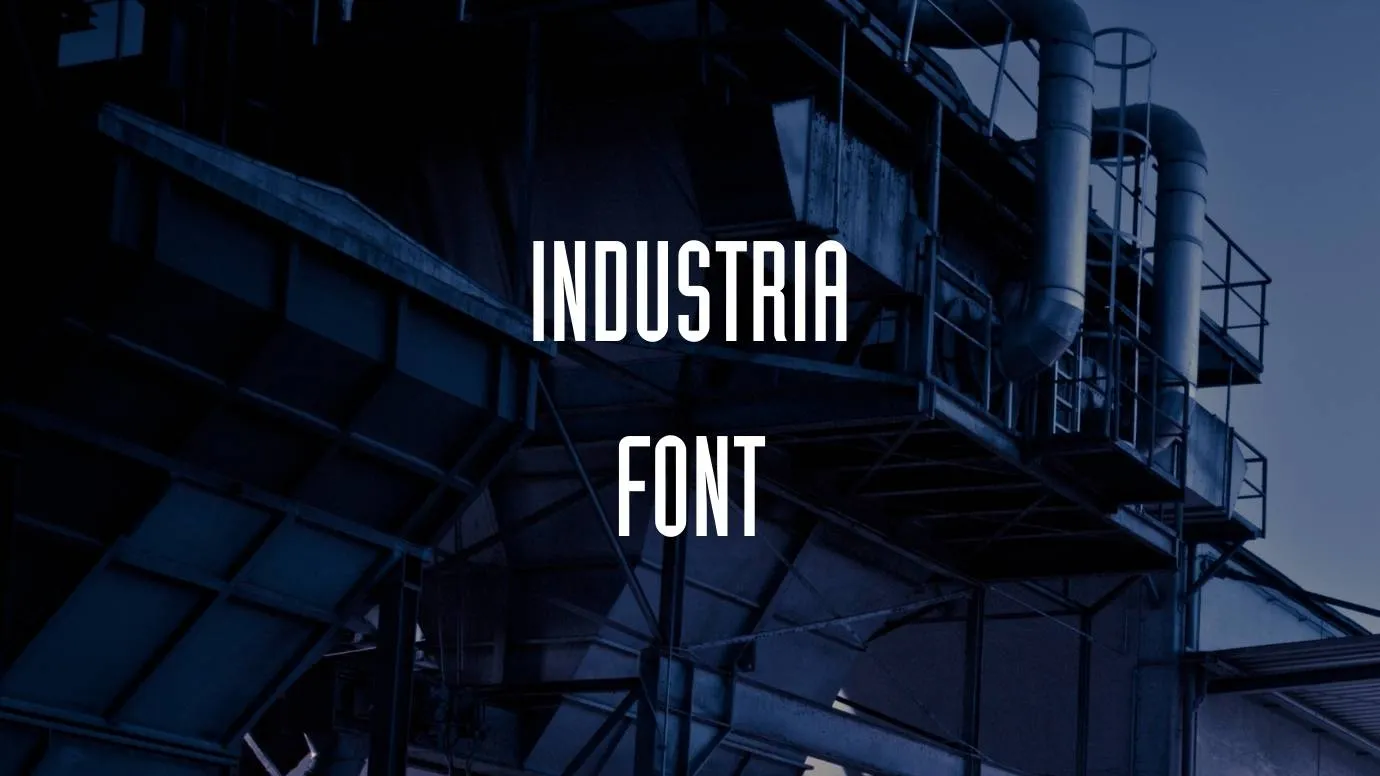 Industria Font