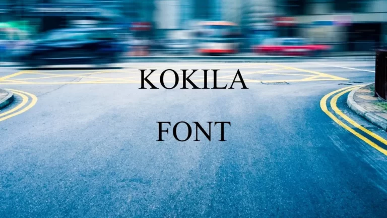 Kokila Font