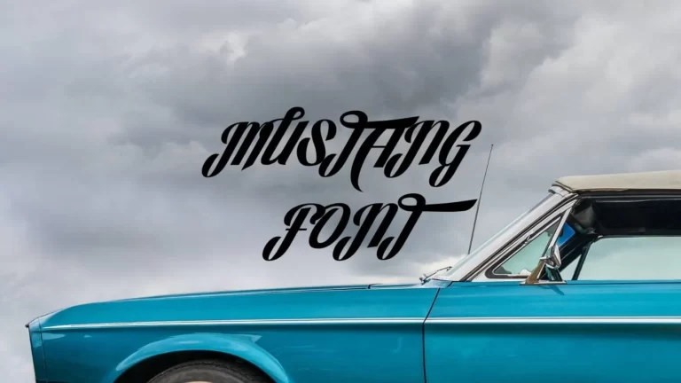Mustang Font