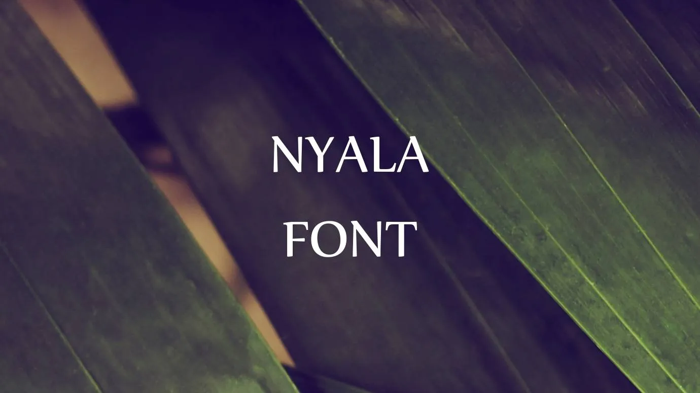 Nyala Font