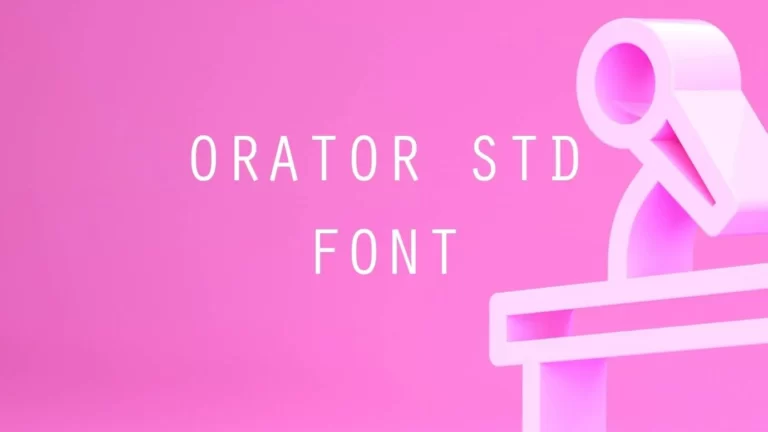 Orator Std Font