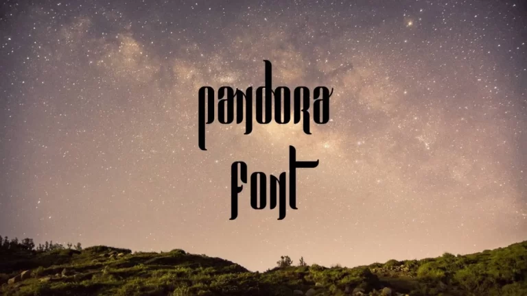 Pandora Font