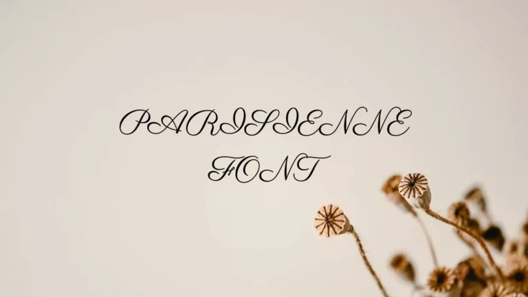 Parisienne Font