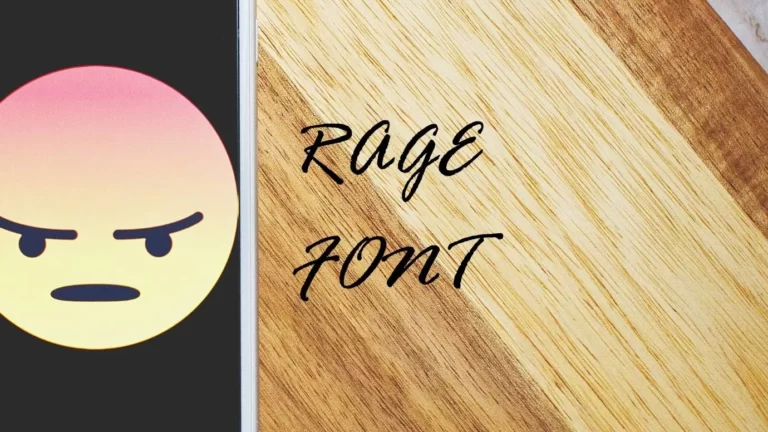 Rage Font