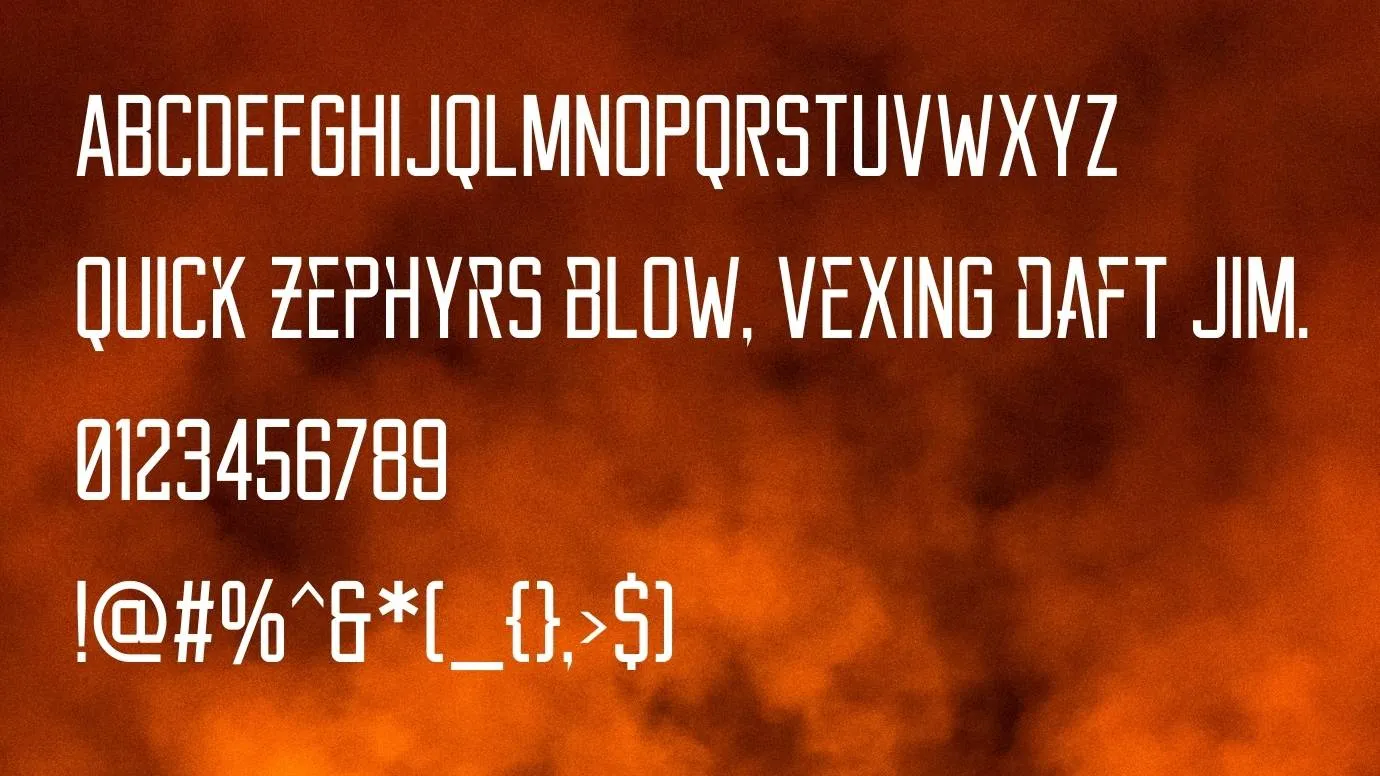 Reckoner Font