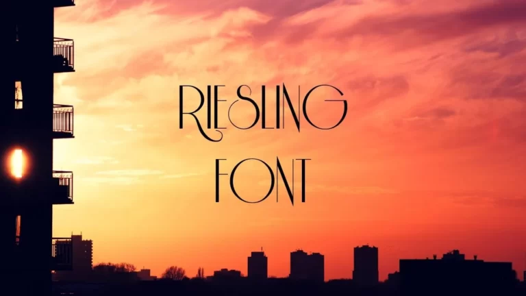 Riesling Font