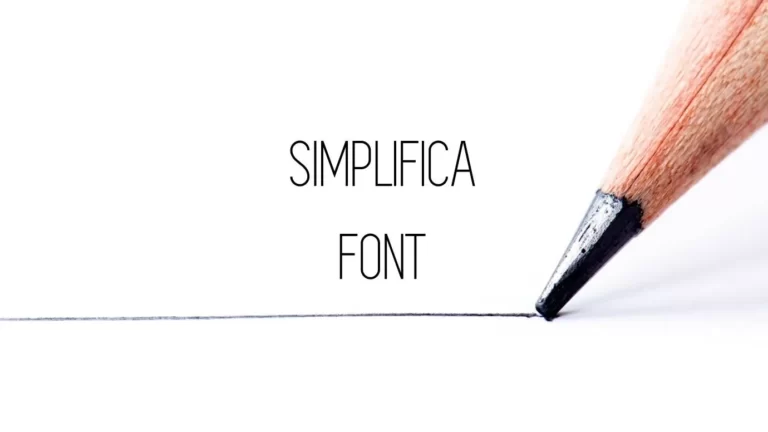 Simplifica Font