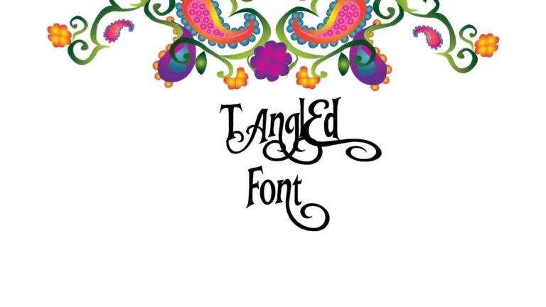 Tangled Font
