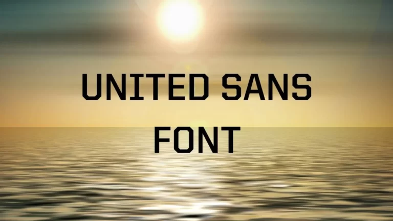 United Sans Font