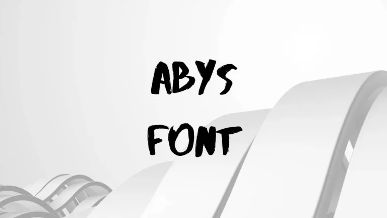 Abys Font