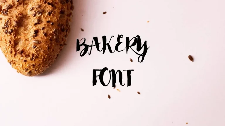 Bakery Font
